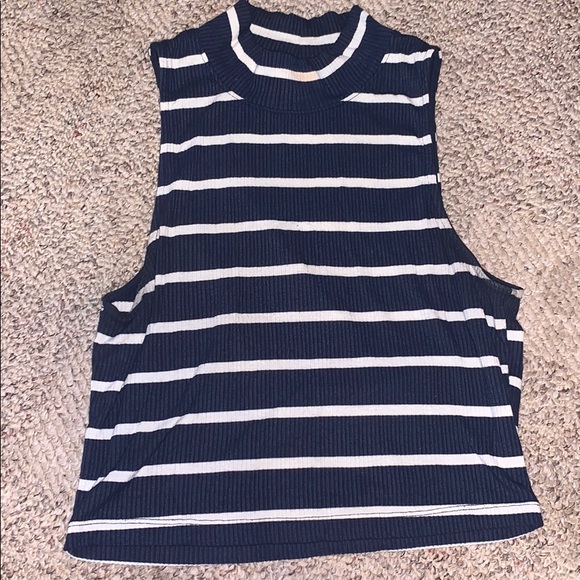 Aeropostale Striped Halter Top - Picture 1 of 3
